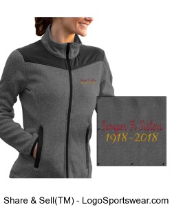 Landway Ladies Capitan Sweater Fleece Design Zoom